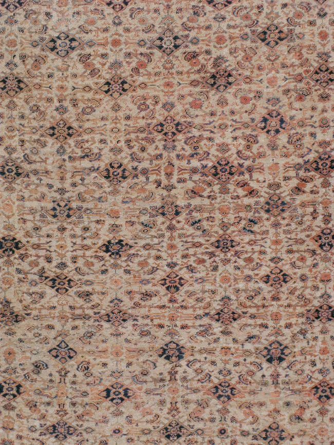 Antique Persian Mahal Carpet, No.11905 - Staging