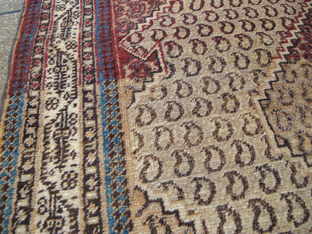 Antique Persian Tabriz Rug (Pair: 1 of 2), No.11963 - Staging