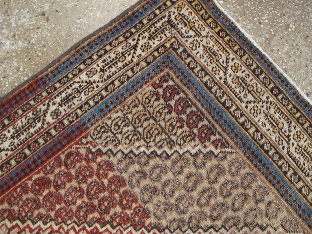 Antique Persian Tabriz Rug (Pair: 1 of 2), No.11963 - Staging