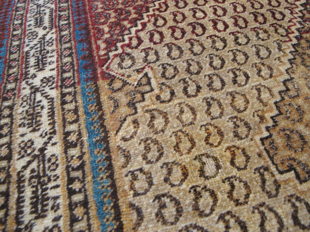 Antique Persian Tabriz Rug (Pair: 2 of 2), No.11964 - Staging