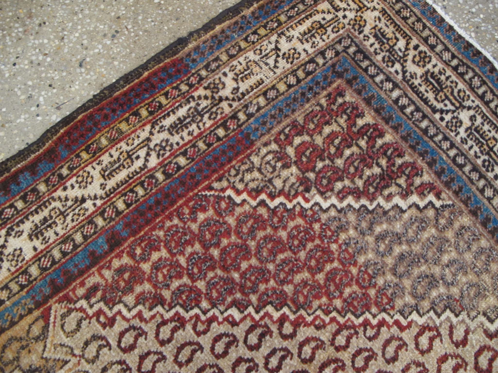 Antique Persian Tabriz Rug (Pair: 2 of 2), No.11964 - Staging