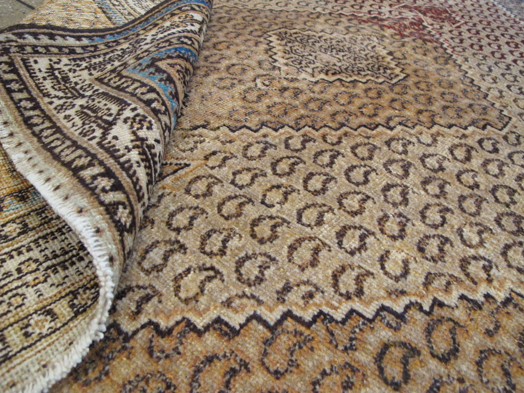 Antique Persian Tabriz Rug (Pair: 2 of 2), No.11964 - Staging