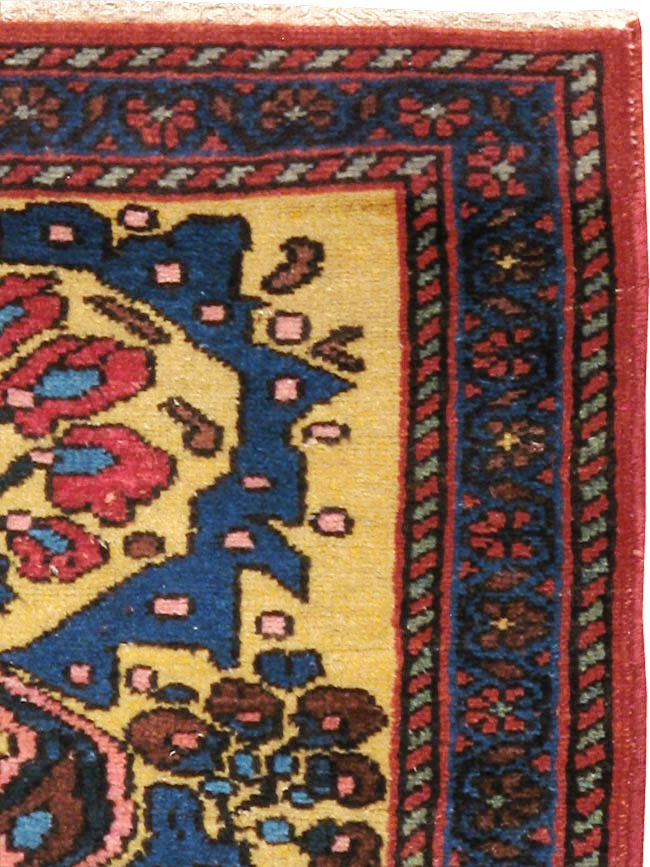 Antique Persian Lilihan Rug, No.11976 - Staging