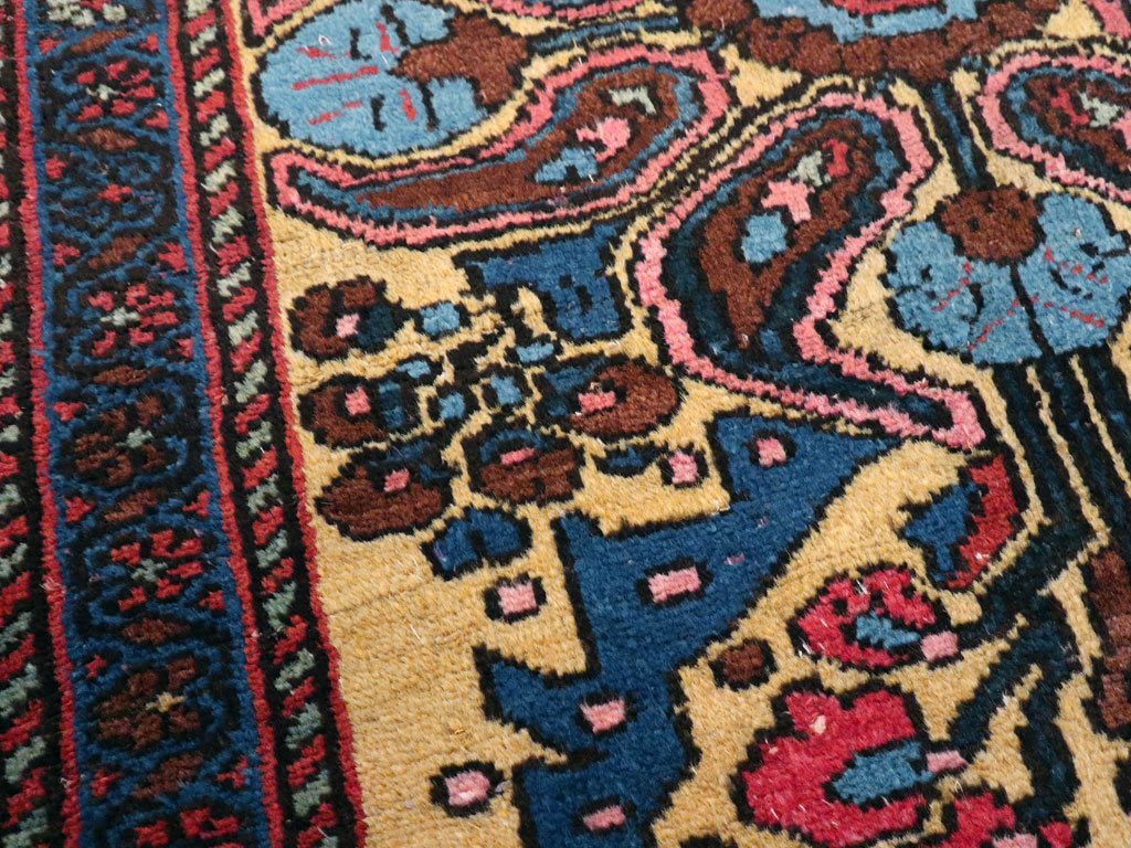 Antique Persian Lilihan Rug, No.11976 - Staging