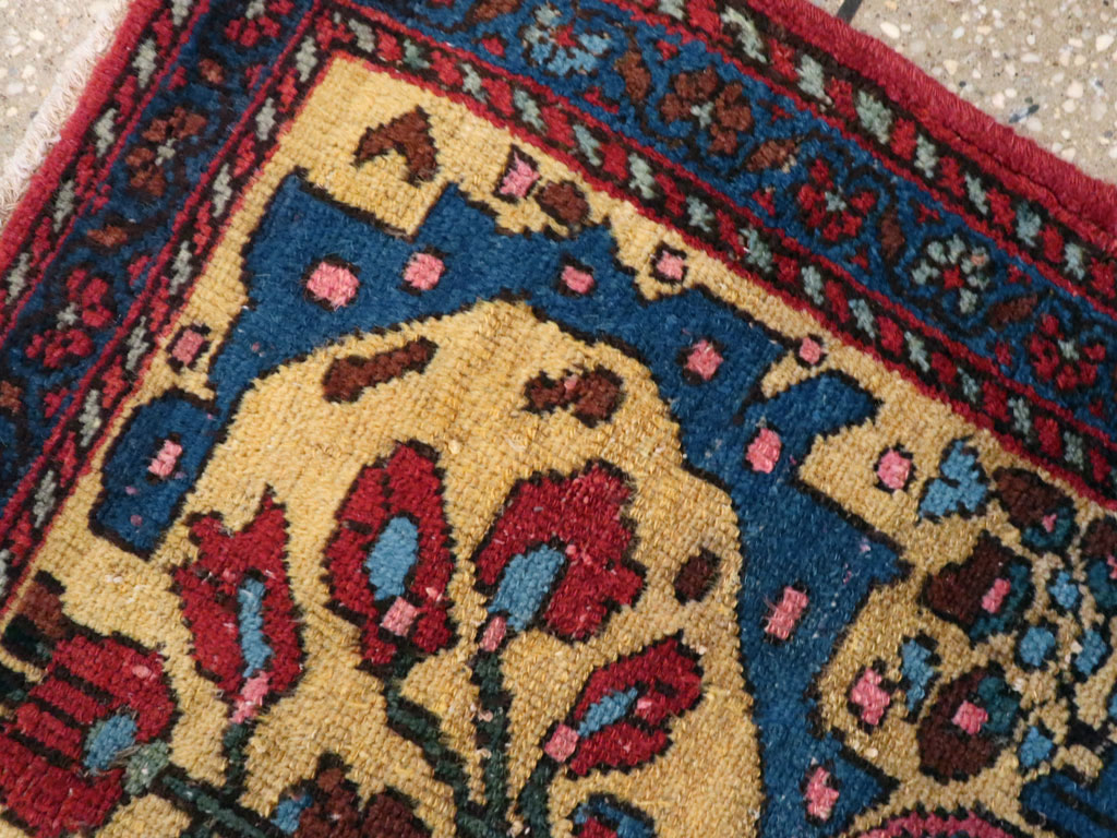 Antique Persian Lilihan Rug, No.11976 - Staging