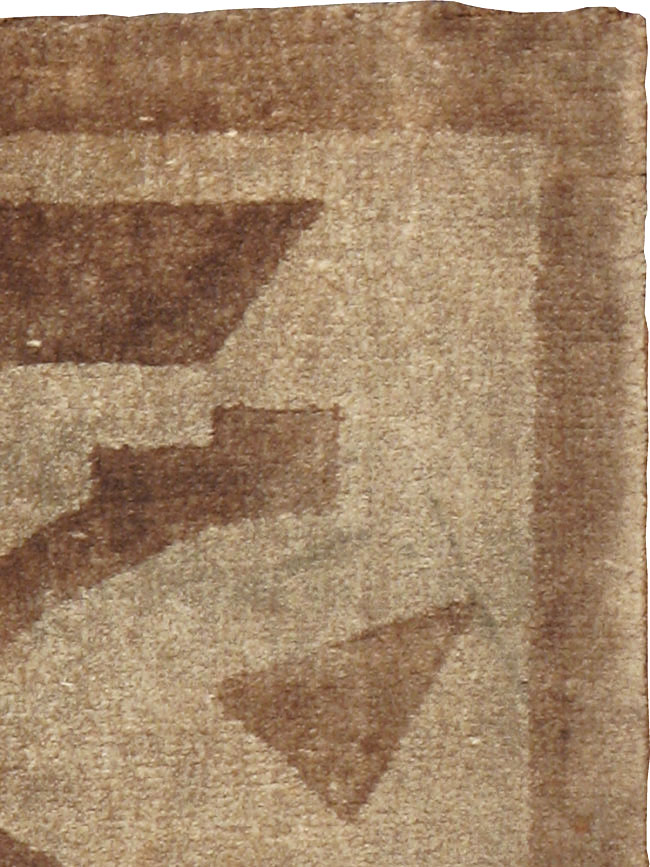 Vintage English Art Deco Rug, No.12004 - Staging