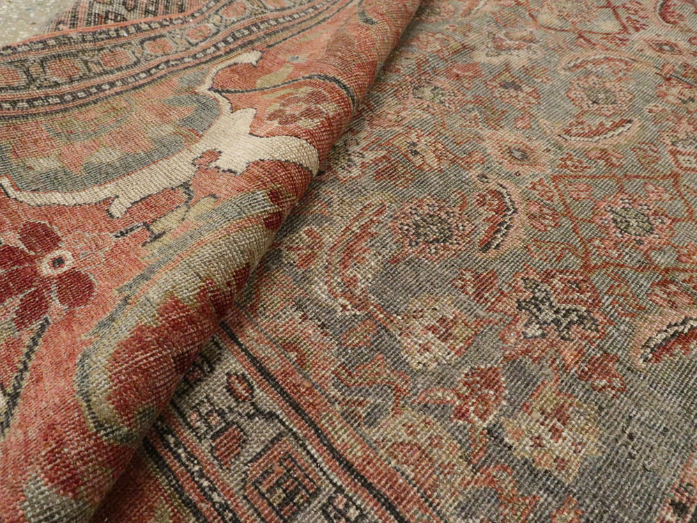 Antique Persian Bidjar Carpet, No.12024 - Staging