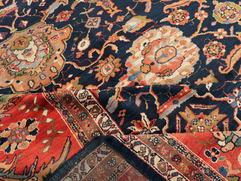 Antique Persian Sultanbad Carpet, No.12146 - Staging