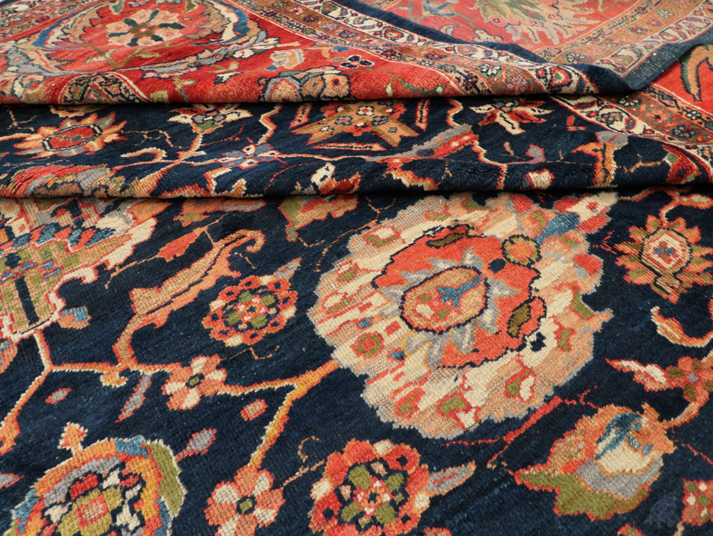 Antique Persian Sultanbad Carpet, No.12146 - Staging