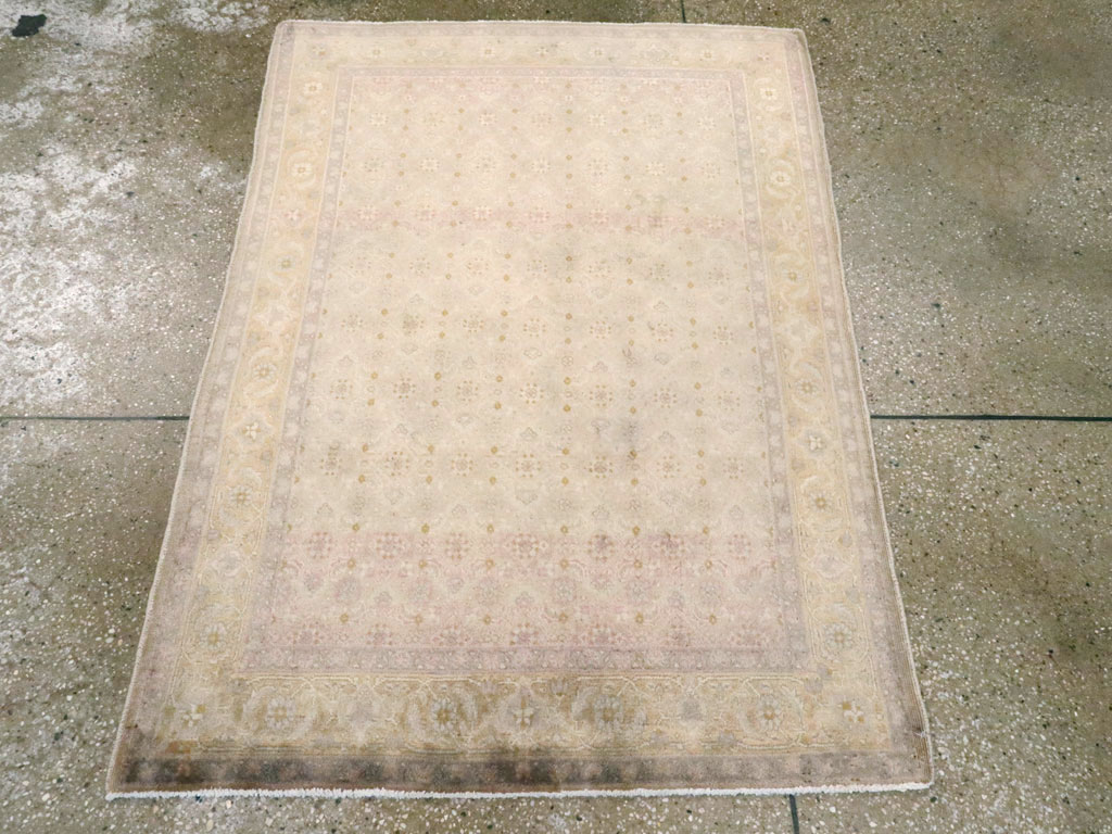 Antique Persian Tabriz Carpet, No.12165 - Staging