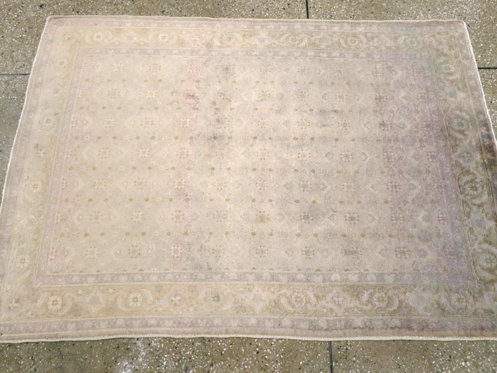 Antique Persian Tabriz Carpet, No.12165 - Staging