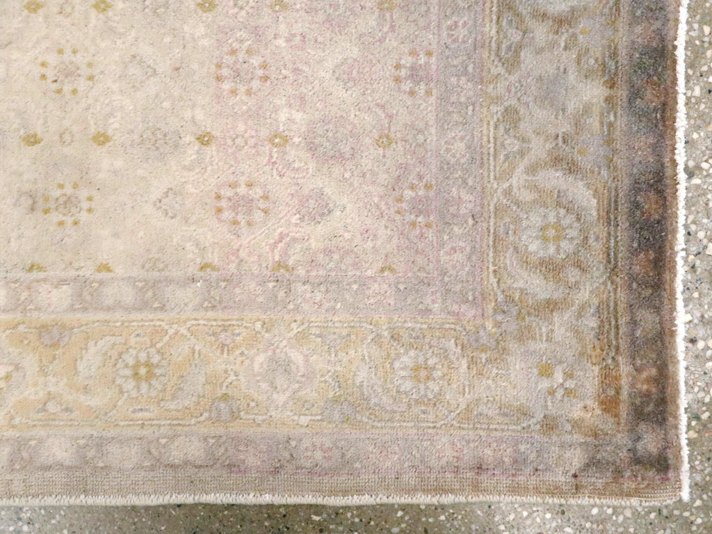 Antique Persian Tabriz Carpet, No.12165 - Staging