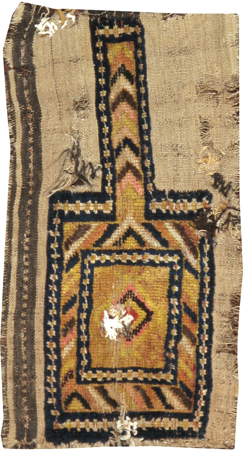 Antique Gabbeh Rug, No.12181 - Staging