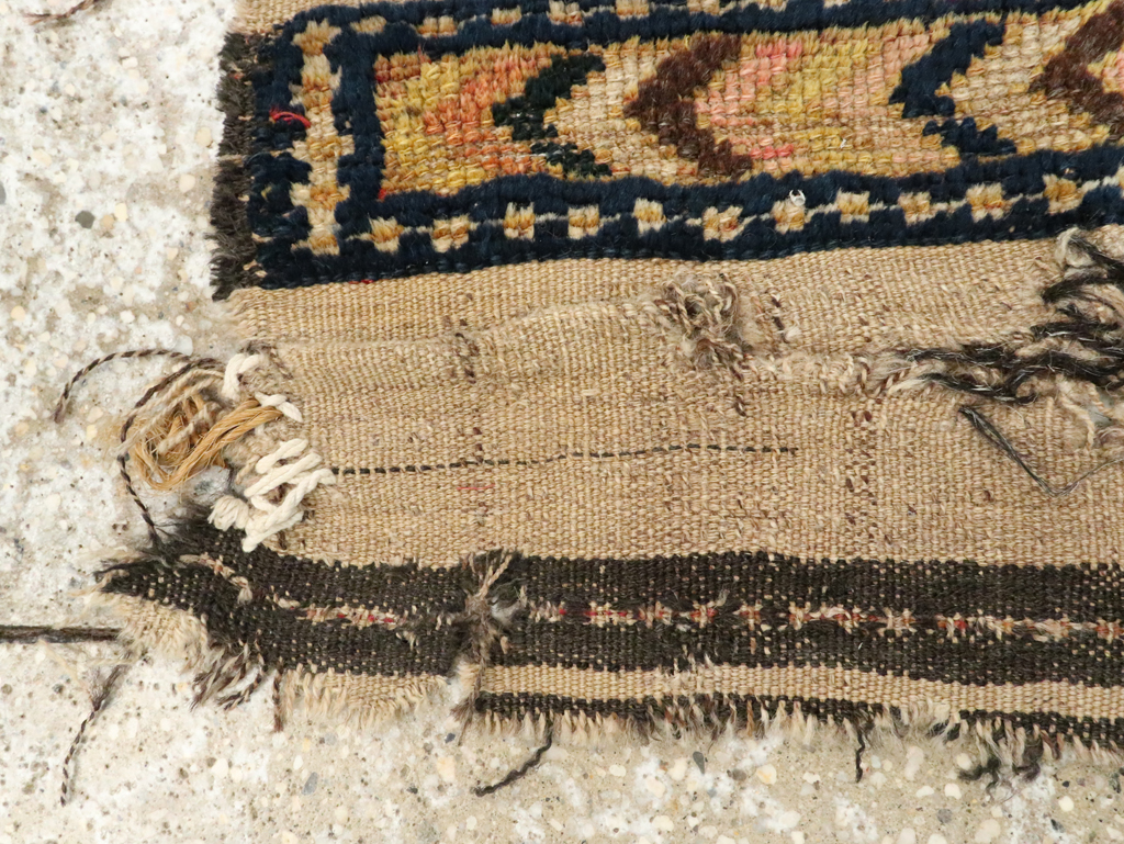 Antique Gabbeh Rug, No.12181 - Staging