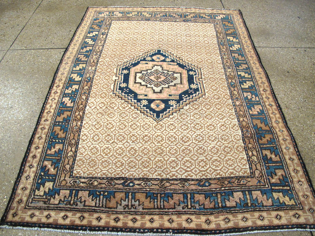 Antique Persian Serab Rug (Pair: 1 of 2), No.12184 - Staging