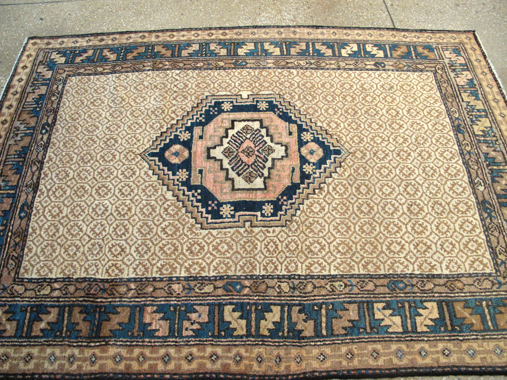 Antique Persian Serab Rug (Pair: 1 of 2), No.12184 - Staging