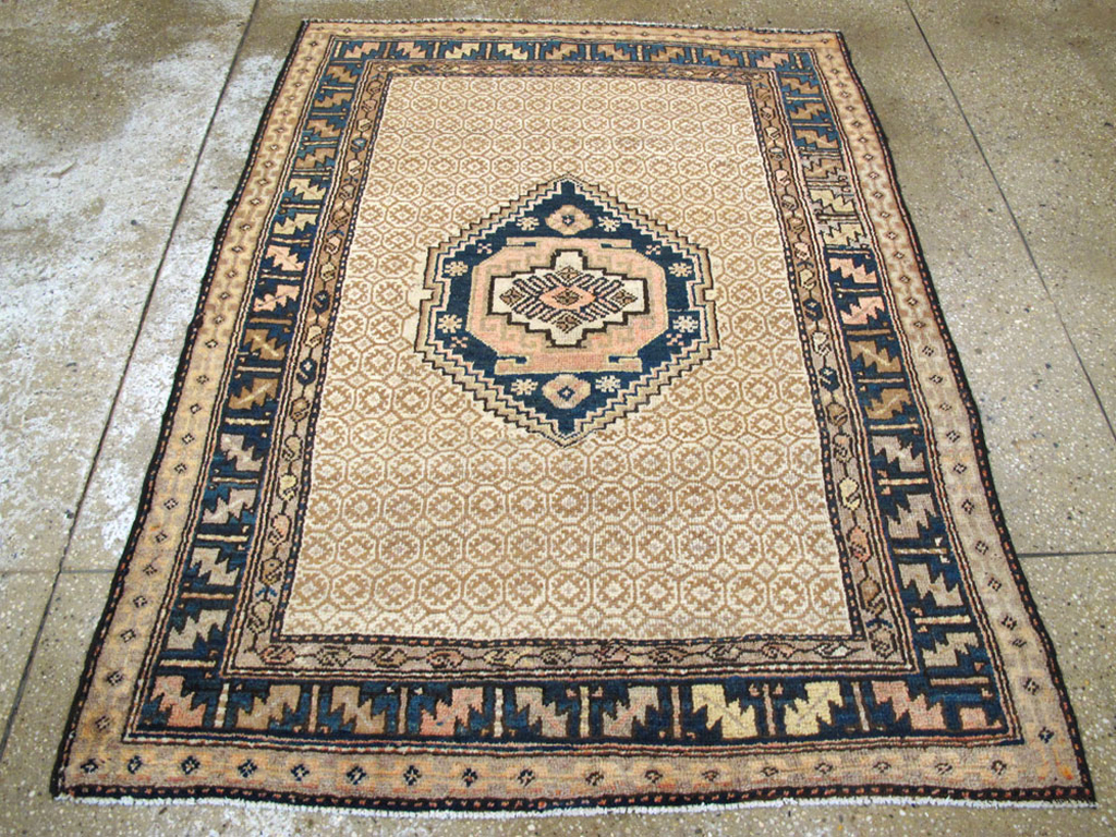 Antique Persian Serab Rug (Pair: 2 of 2), No.12185 - Staging