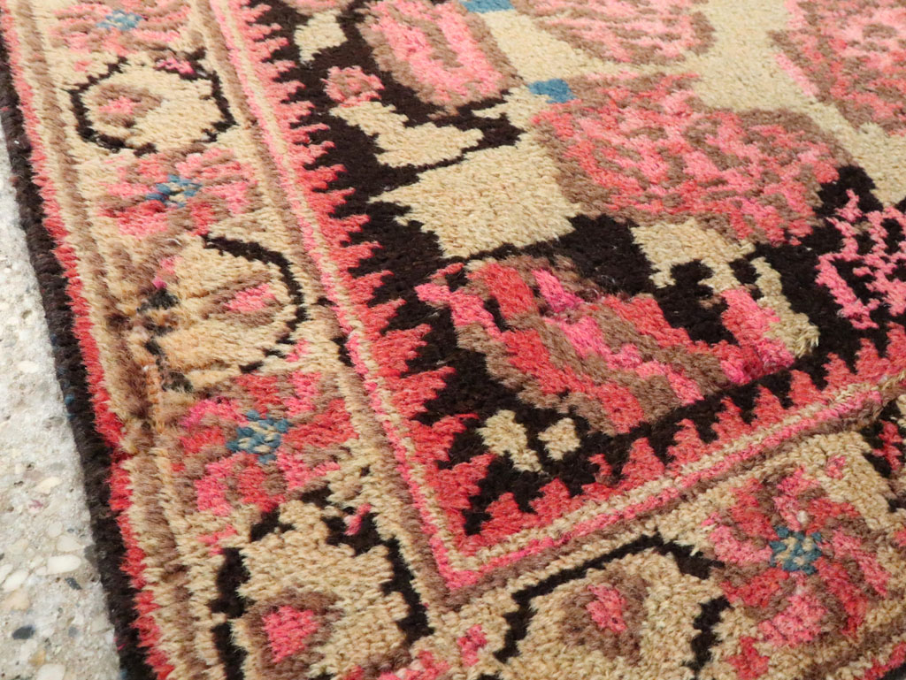 Antique Caucasian Karabagh Rug (Pair: 2 of 2), No.12194 - Staging