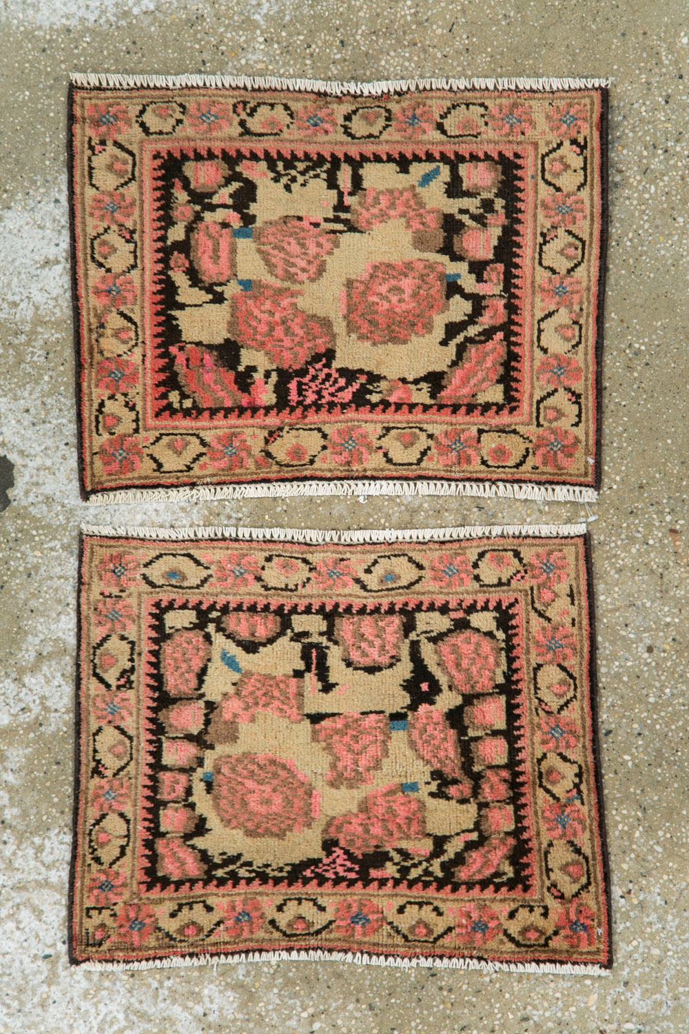 Antique Caucasian Karabagh Rug (Pair: 2 of 2), No.12194 - Staging