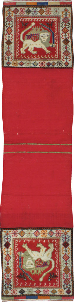 Vintage Pictorial Saddlebag Set, No.12196 - Staging