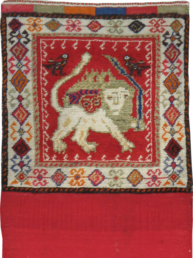 Vintage Pictorial Saddlebag Set, No.12196 - Staging