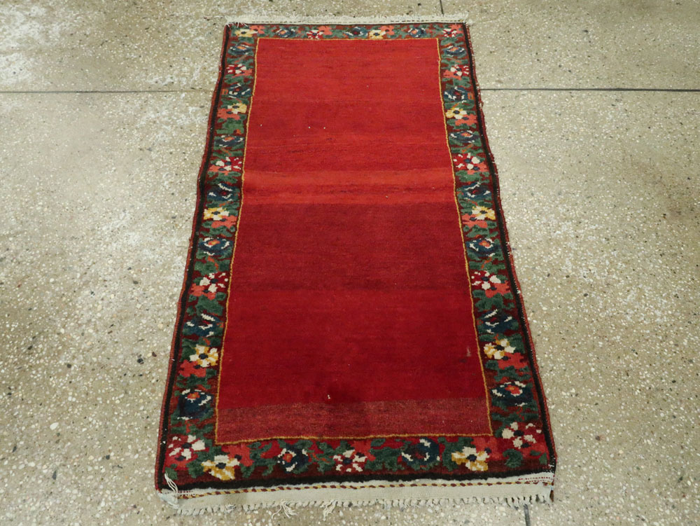 Vintage Persian Bakhitiari Rug, No.12201 - Staging