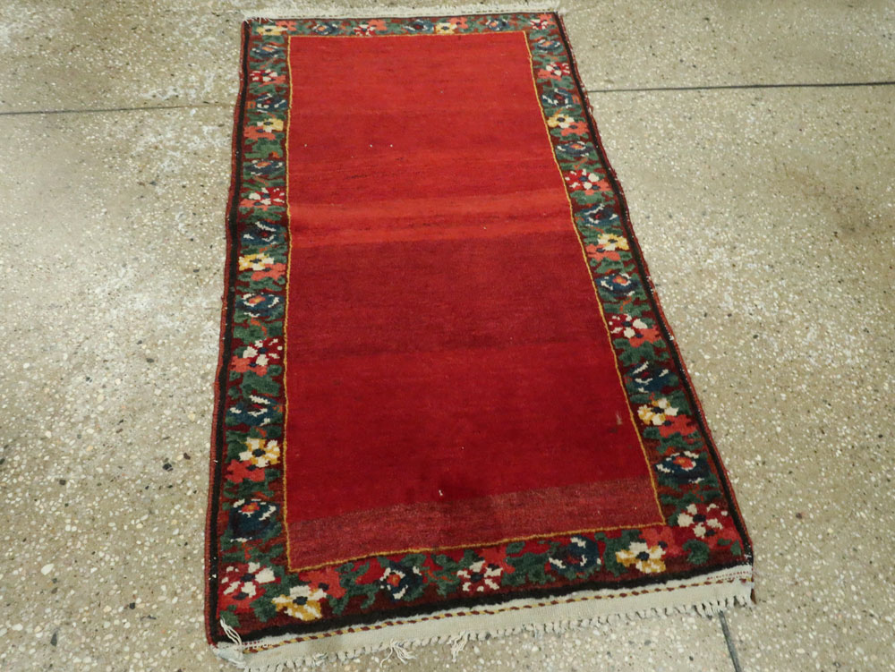 Vintage Persian Bakhitiari Rug, No.12201 - Staging