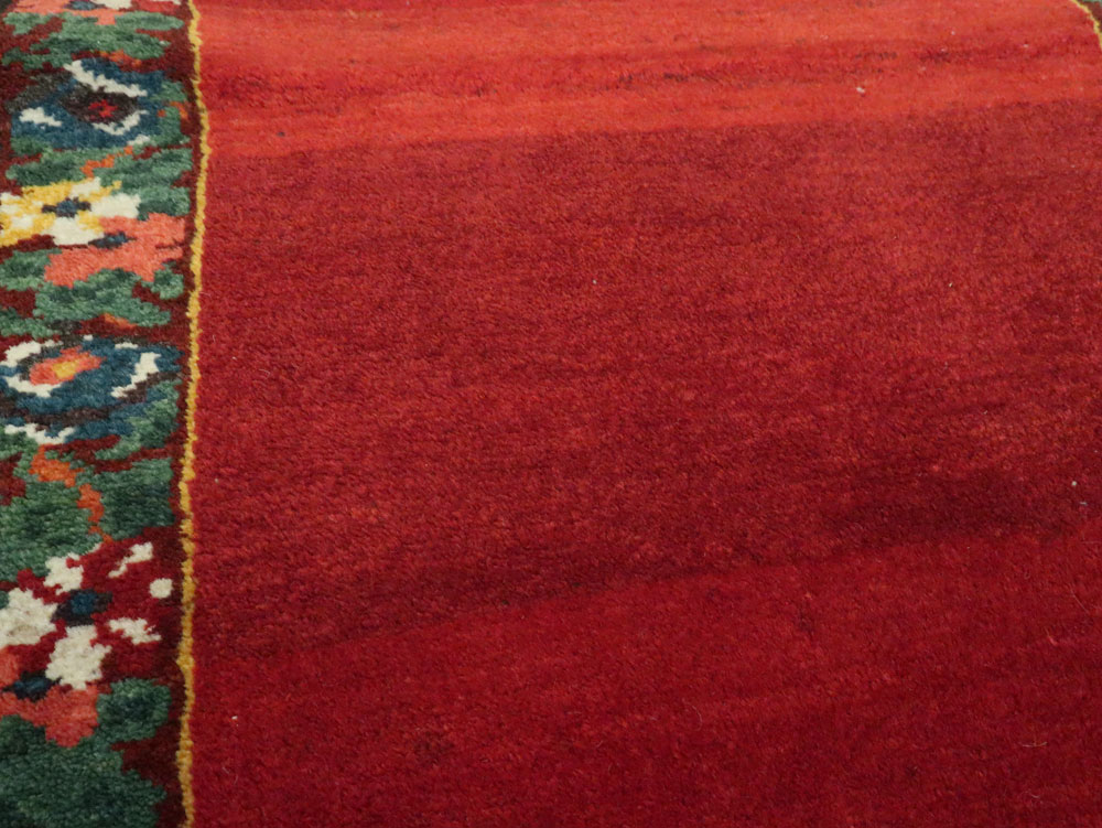 Vintage Persian Bakhitiari Rug, No.12201 - Staging