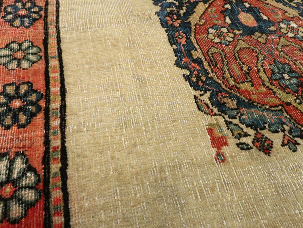 Antique Persian Fereghan Rug, No.12226 - Staging