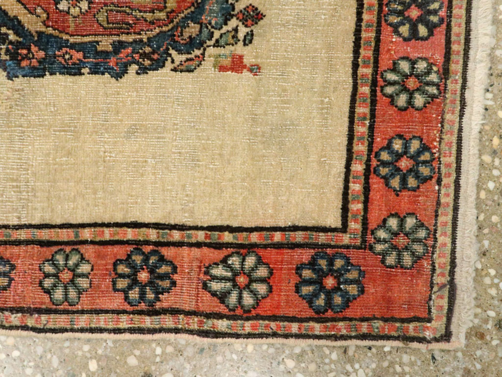 Antique Persian Fereghan Rug, No.12226 - Staging