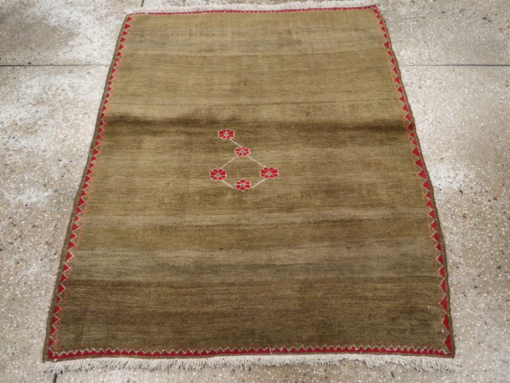 Antique Persian Malayer Rug, No.12231 - Staging