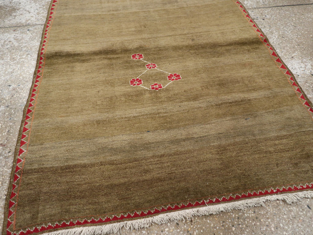Antique Persian Malayer Rug, No.12231 - Staging