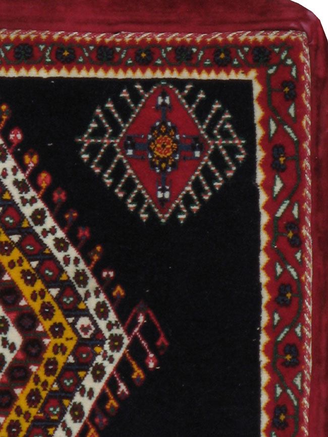 Vintage Persian Qashqai Saddle Bag, No.12232 - Staging