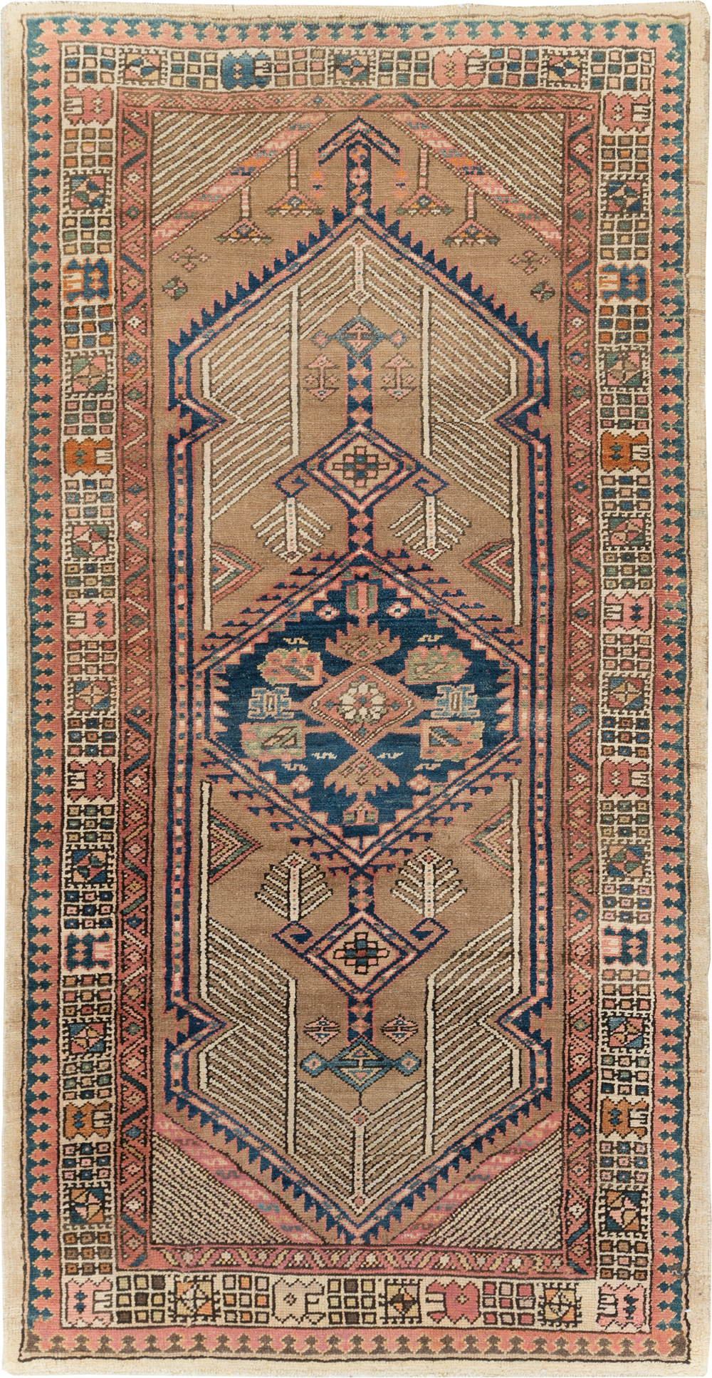 Antique Persian Serab Rug, No.12245 - Staging