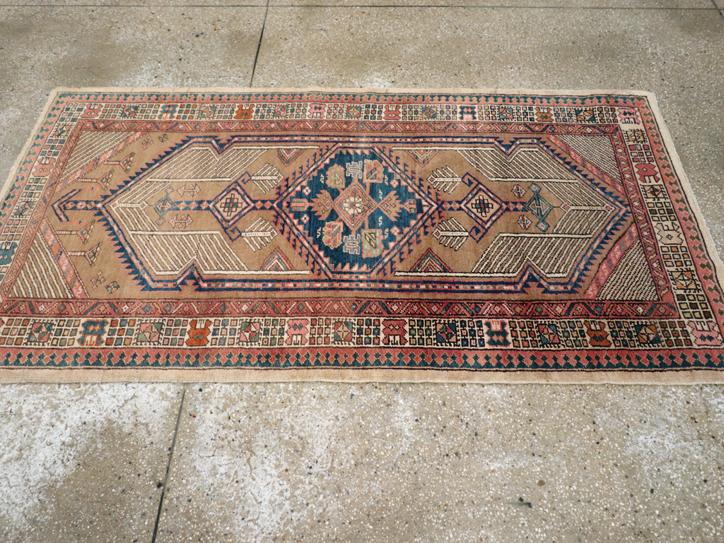 Antique Persian Serab Rug, No.12245 - Staging