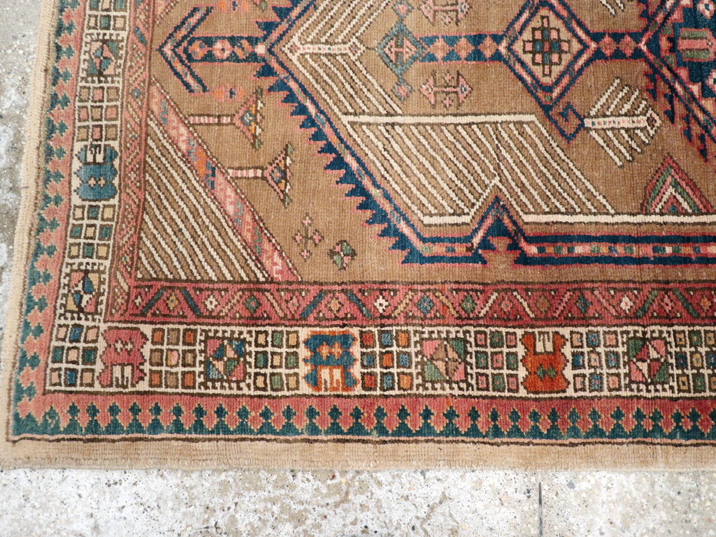 Antique Persian Serab Rug, No.12245 - Staging