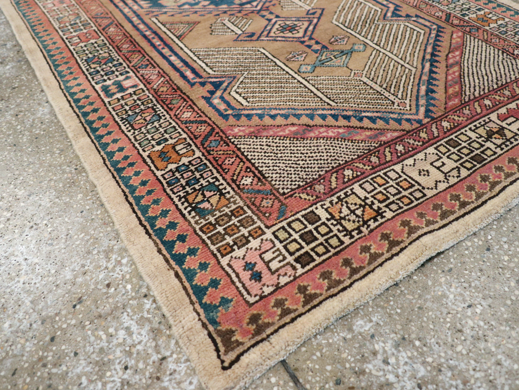 Antique Persian Serab Rug, No.12245 - Staging
