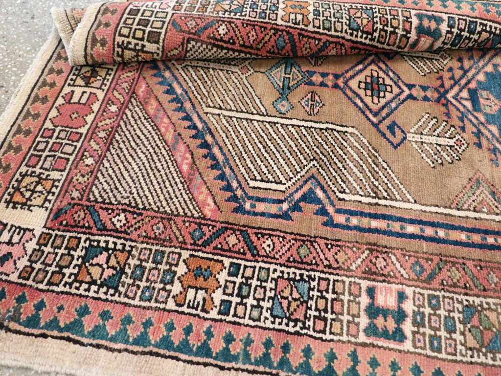 Antique Persian Serab Rug, No.12245 - Staging