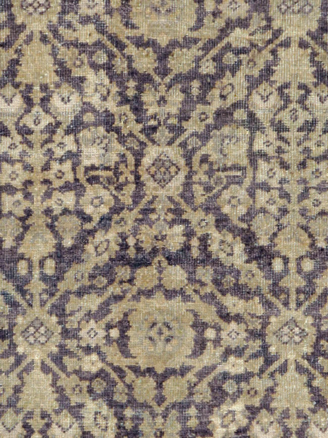 Antique Persian Mahal Rug, No.12264 - Staging