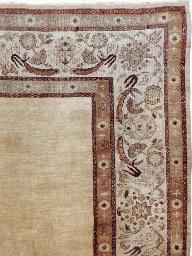 Antique Indian Agra Rug, No.12265 - Staging