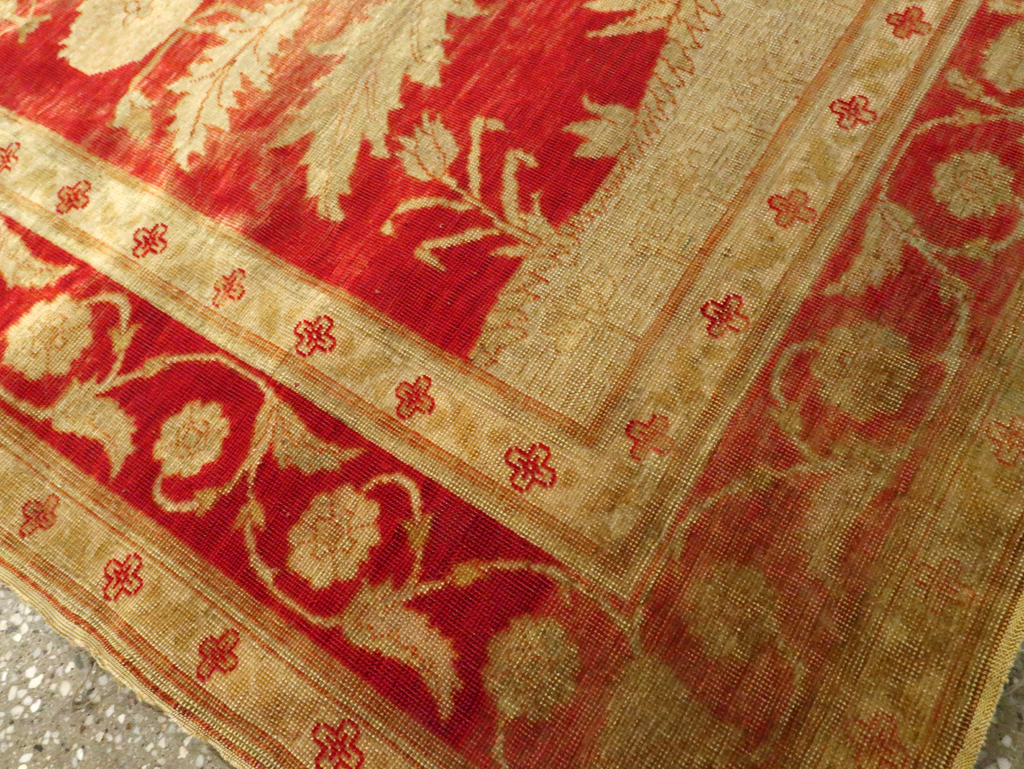 Antique Turkish Kayseri Rug, No.12268 - Staging