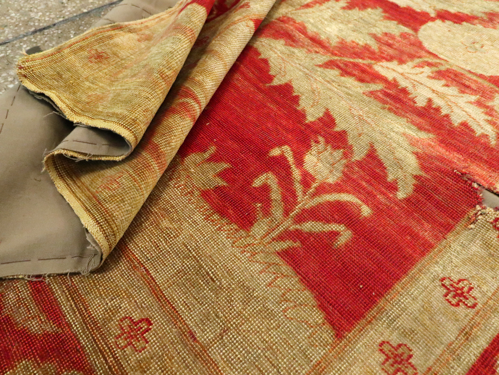 Antique Turkish Kayseri Rug, No.12268 - Staging