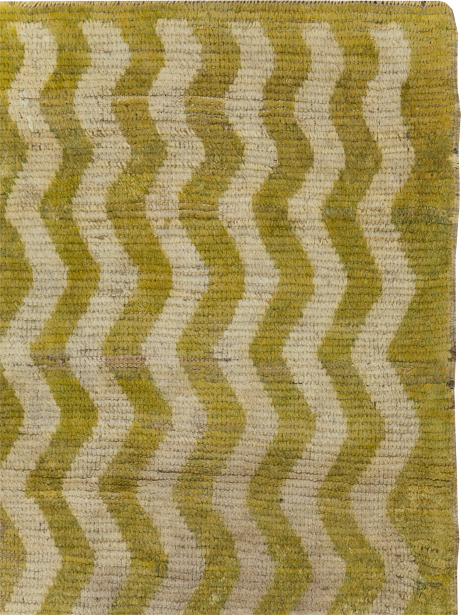 Vintage Turkish Konya Throw Rug, No.12297 - Staging