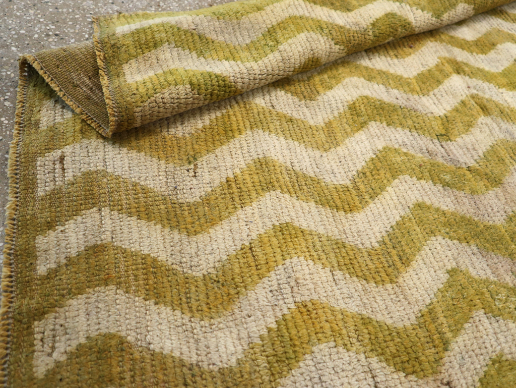 Vintage Turkish Konya Throw Rug, No.12297 - Staging