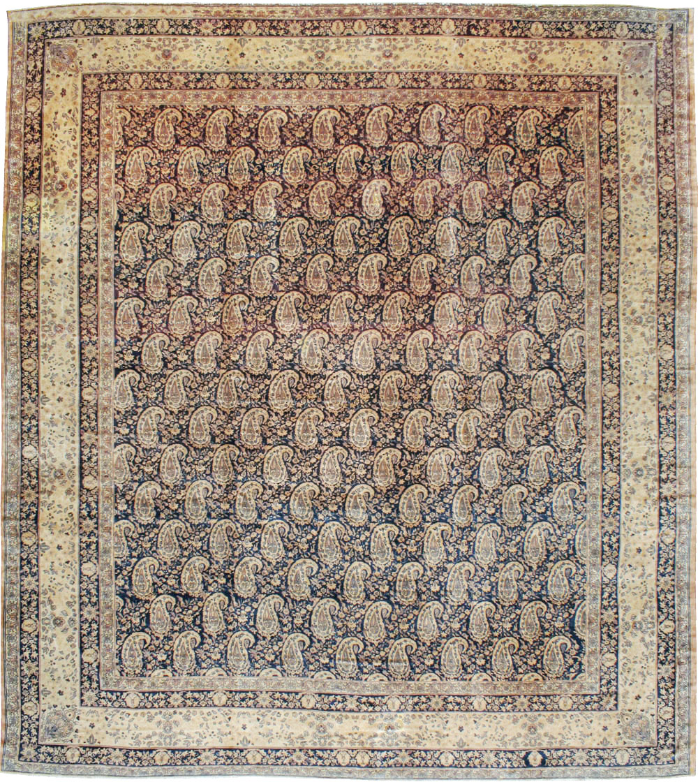 Antique Indian Senneh Carpet, No.12338 - Staging