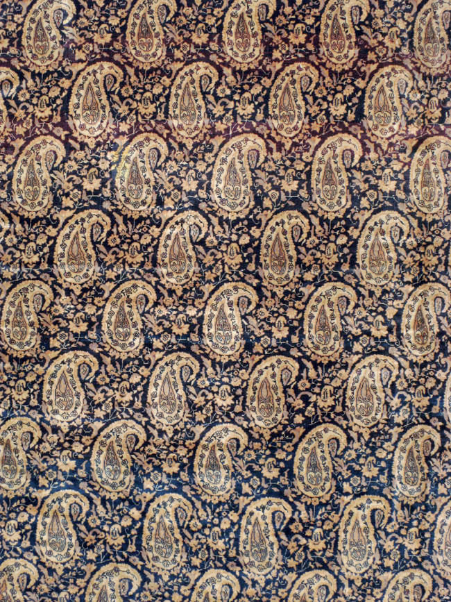 Antique Indian Senneh Carpet, No.12338 - Staging