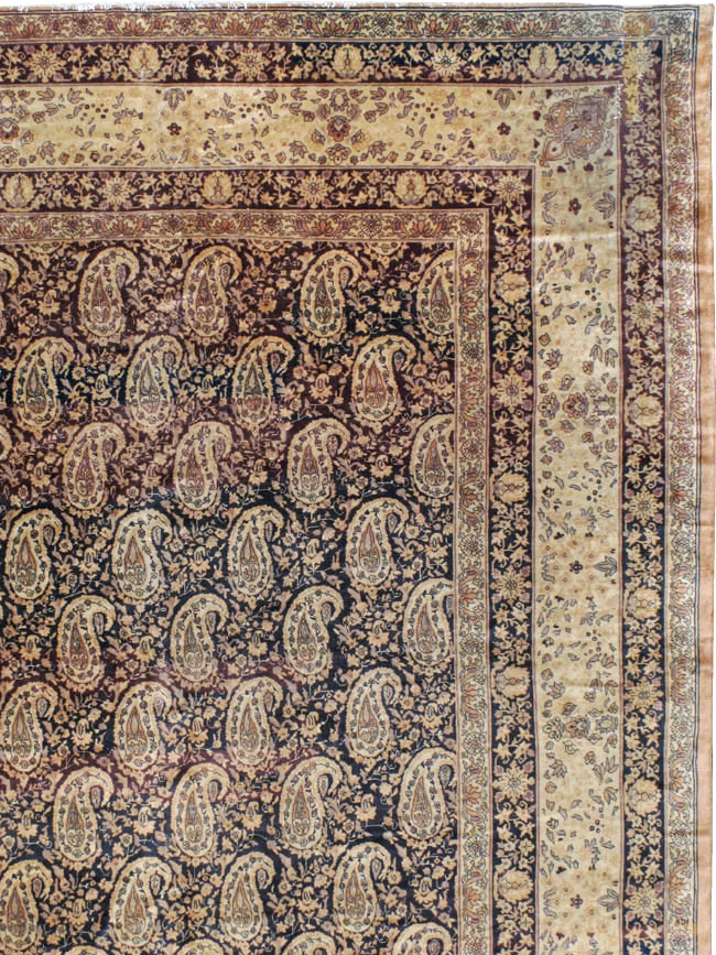 Antique Indian Senneh Carpet, No.12338 - Staging