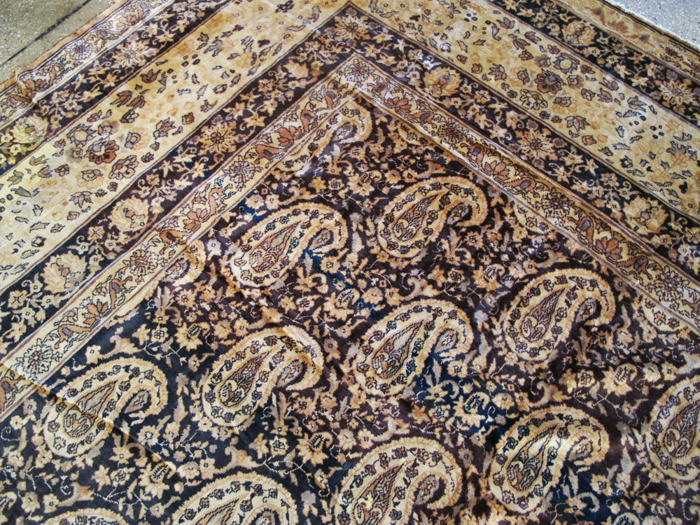 Antique Indian Senneh Carpet, No.12338 - Staging