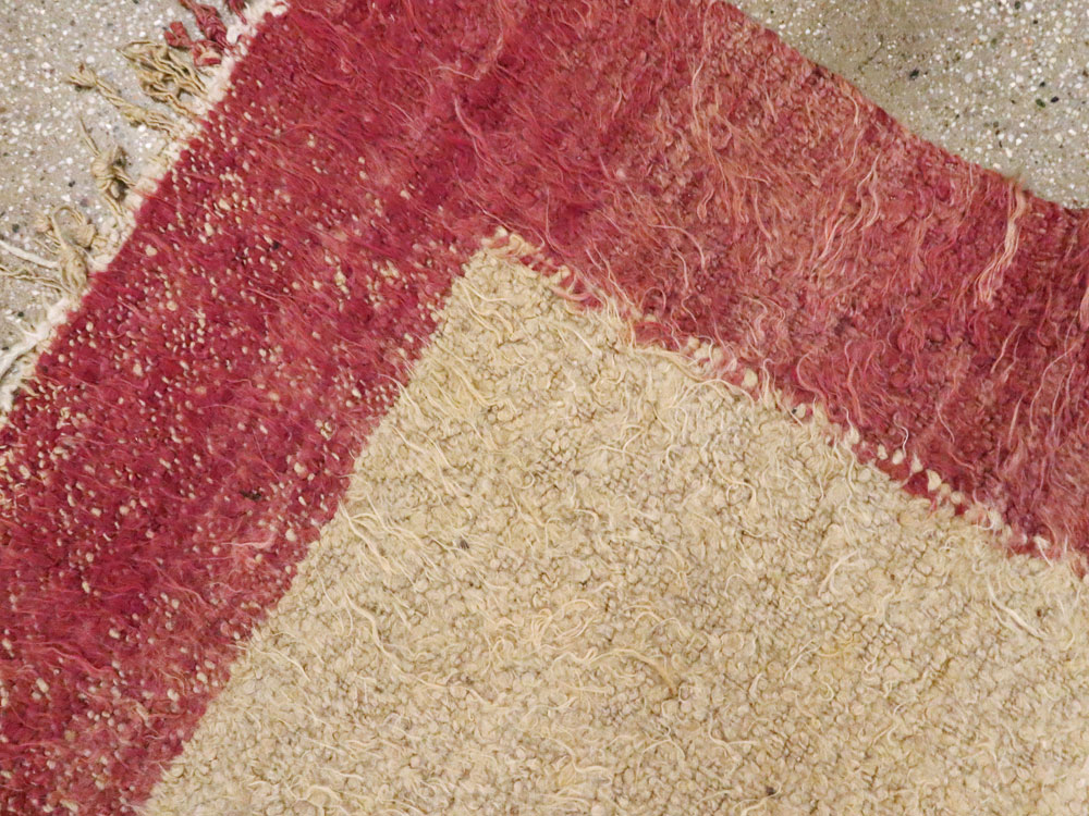 Vintage Turkish Tulu Rug, No.12361 - Staging