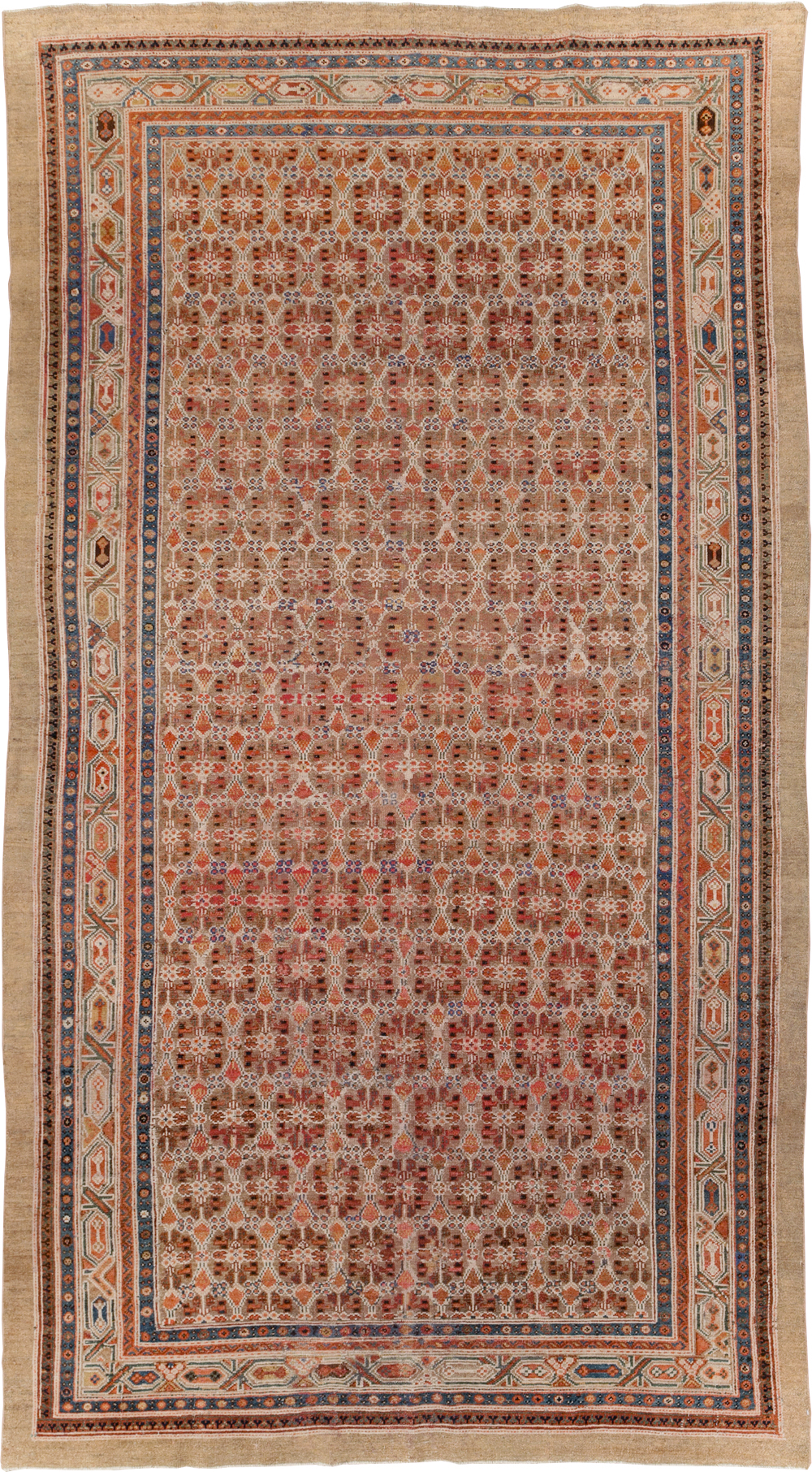 Antique Serab Gallery Rug, No.12371 - Staging